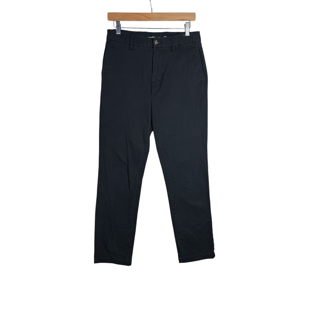 Old Navy Men's Slim Built In Flex‎ Pants size 29x30 Black